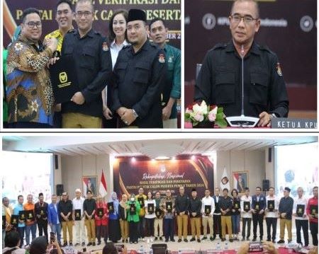 Ini Dia Nomor Urut Resmi 17 Parpol Peserta Pemilu 2024